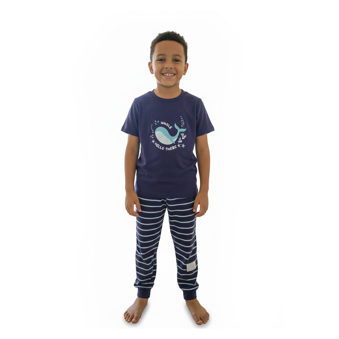 Pijama azul para niño – Set de dos piezas