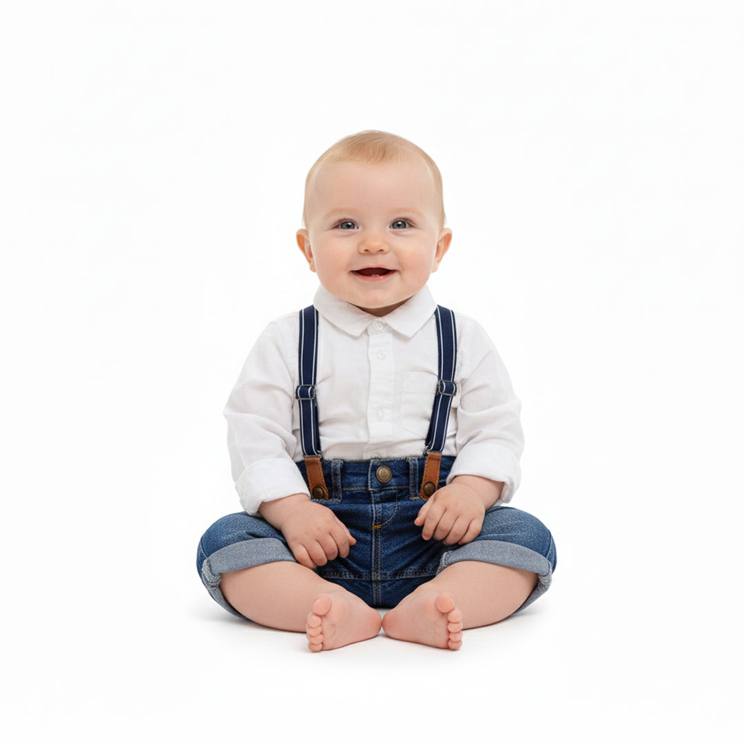 Conjunto de camisa y pantalón para niño