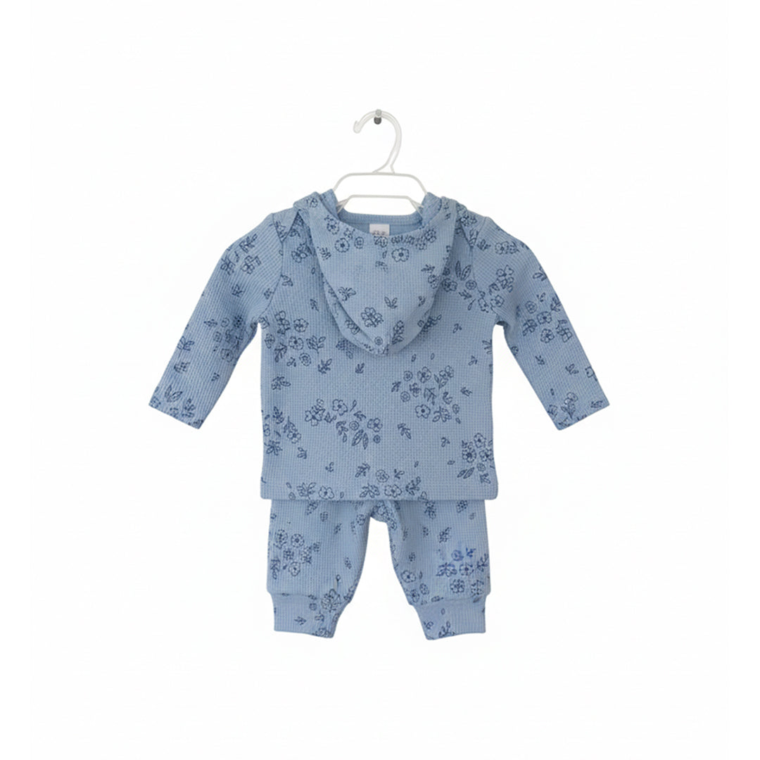 Mameluco azul para bebé – Set de dos piezas