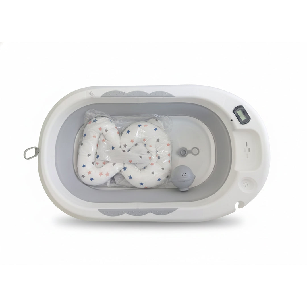 Bañera Plegable para Bebé con Accesorios - Set Completo