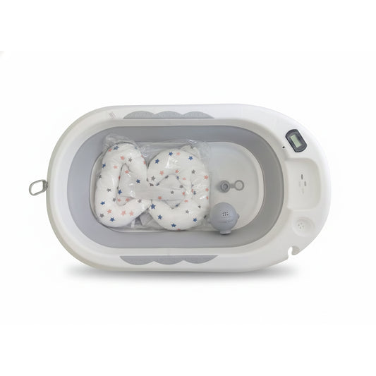 Bañera Plegable para Bebé con Accesorios - Set Completo